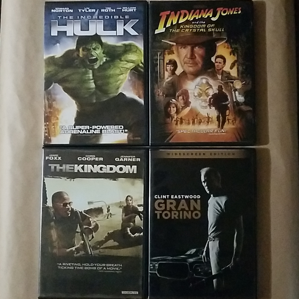 ACTION AND ADVENTURE DVD LOT